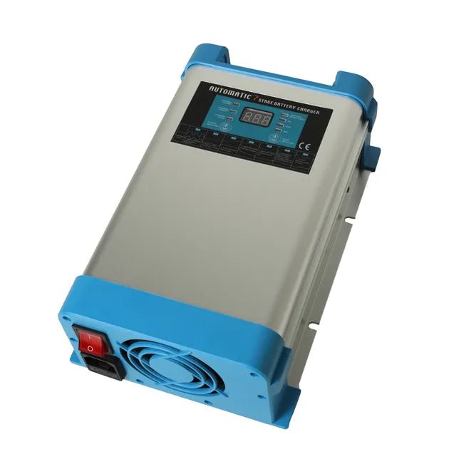 SMART BATTERY CHARGER Elektronisk Batterilader 12V 40A 2 - utg - Fritidsshoppen.no