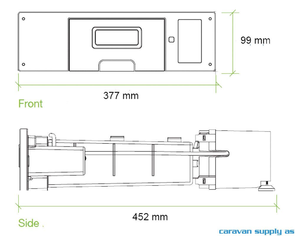 Sokkelstøvsuger m/slangesett inkl. munnstykker sølvfarget - Fritidsshoppen.nobilvaskbobilbobil/campingvogn