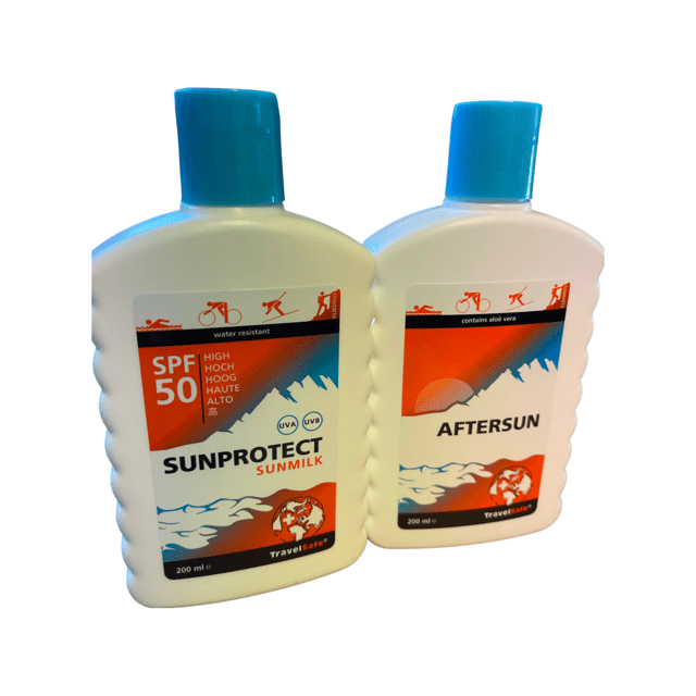 Solkrem faktor 50 + GRATIS aftersun - Fritidsshoppen.noferiefriluftfritid
