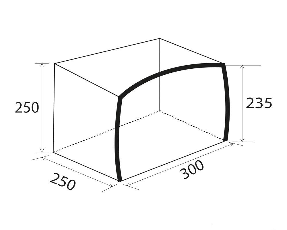 Solskjerm Brunner Skia 300 og 400 - Fritidsshoppen.nobobil/campingvogncampingbilcampingbutikken