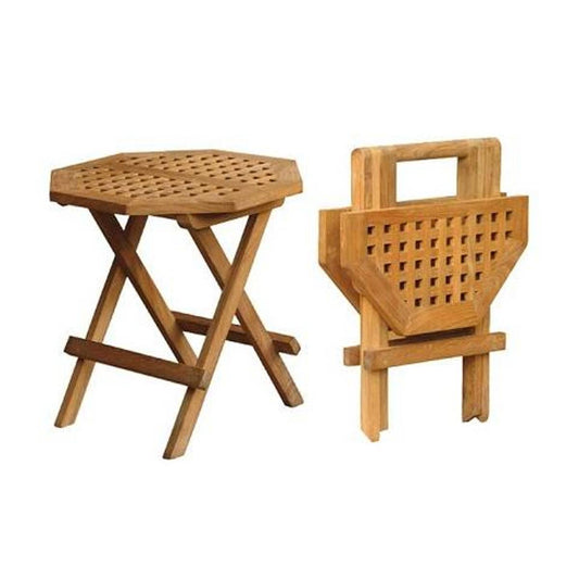 Somerville picnic bord 50 cm - Teak - Bestillingsvare - Fritidsshoppen.no