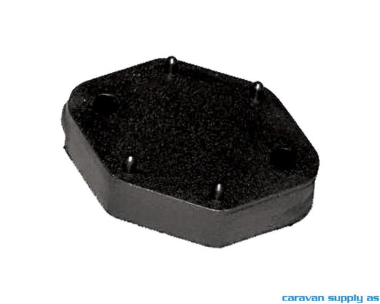 Spacer til dørholder strek svart - Fritidsshoppen.no