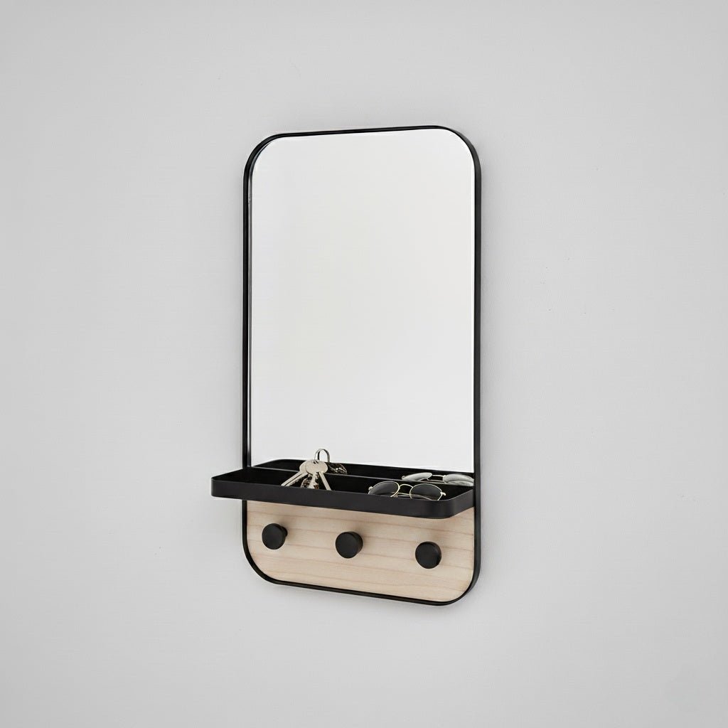 Speil med hylle 58 cm - 4 Living Collection - Fritidsshoppen.noDekorhylleInteriør