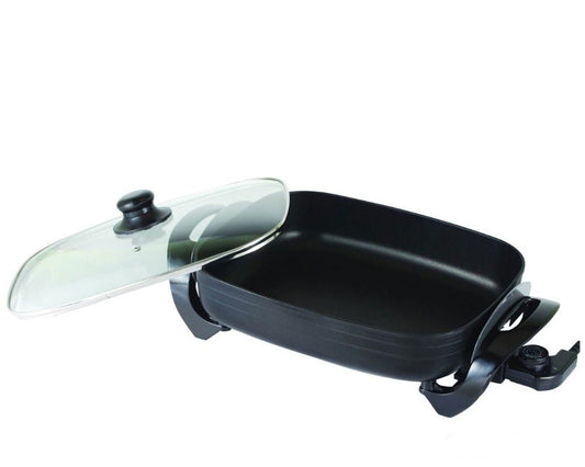 Stekepanne Homeline 1500W - ekstra dyp, perfekt til paella og supper ( - Fritidsshoppen.nobobilbobilutstyrbåt