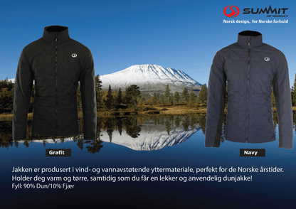 Summit of Norway SR Dunjakke - Supersalg!! - Fritidsshoppen.no