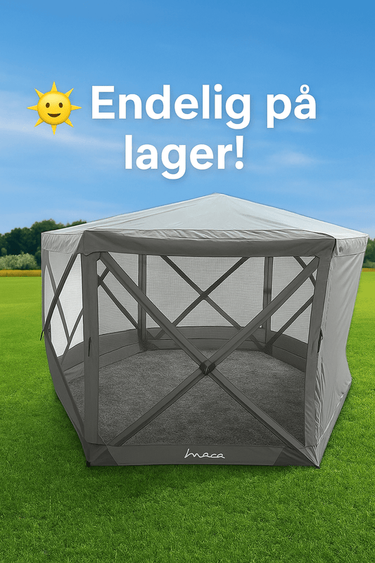 Takbeskyttelse for Pop - Up Telt 350 – Inaca TOP COVER Ø350 cm - Fritidsshoppen.nobilteltbobilbobiltelt