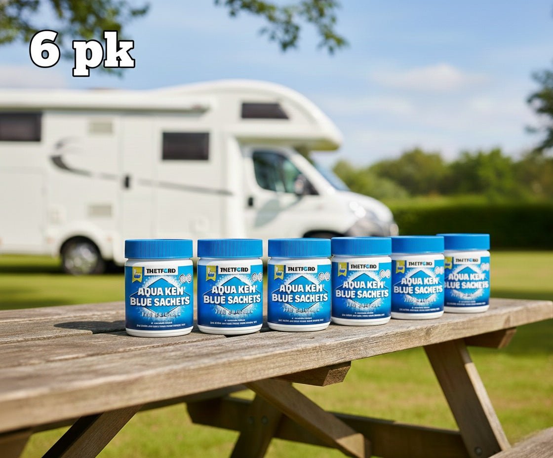 Thetford Blue Sachets - Kartongpris - Fritidsshoppen.noAquabeste prisblue