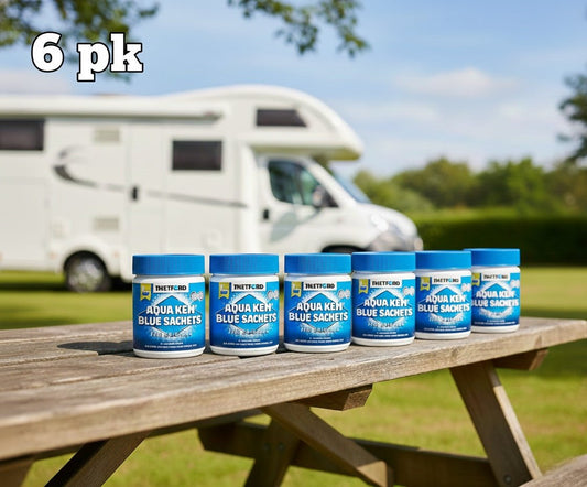 Thetford Blue Sachets - Kartongpris - Fritidsshoppen.noAquabeste prisblue