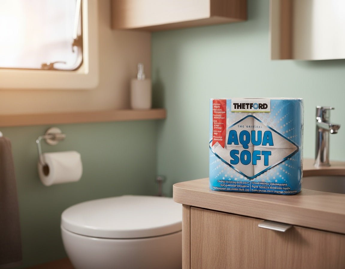 Toalettpapir 4 pk Thetford Aqua Soft - Fritidsshoppen.noAquaAqua Blueavfall