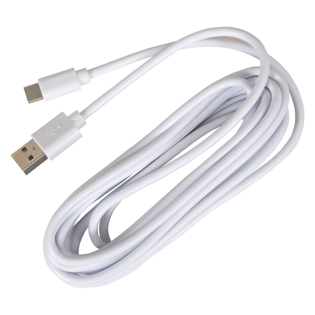 TPE ladekabel USB til USB - C - 3m - Fritidsshoppen.no