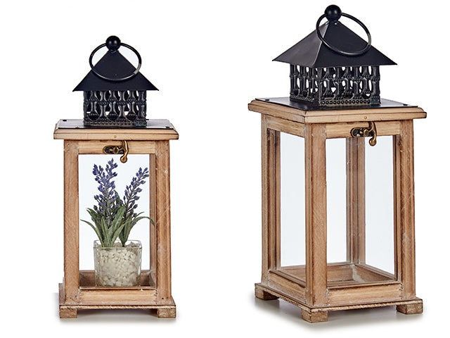 Trelykt med sorte detaljer - Fritidsshoppen.noDekorfritidgavesett