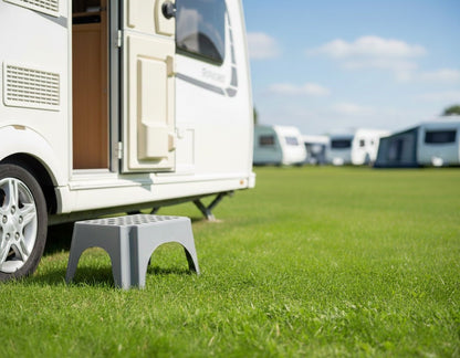 Trinn til campingvogn og bobil - Fiamma Step liten enkel PVC 42x28x23cm - Fritidsshoppen.nobobilbobil/campingvognboca