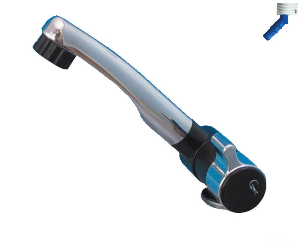 Vannkran London Ø22mm m/bryter krom - Fritidsshoppen.no