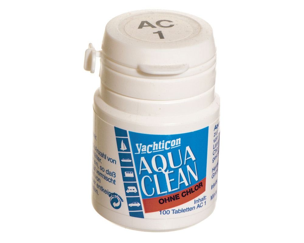 Vannrensemiddel Aqua Clean 1 1tab/1l 100tab - AC1 - Fritidsshoppen.nobåtbåtkjøkkencamping