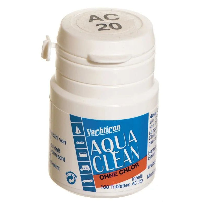 Yachticon Aqua Clean AC 20 vannrensemiddel – 100 tabletter