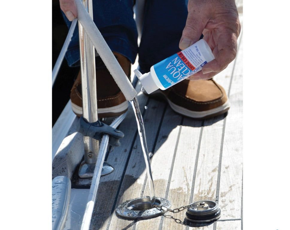 Vannrensemiddel Aqua Clean 500 10ml/100l flytende - AC500 - Fritidsshoppen.nobobilbobilcaravanbåt