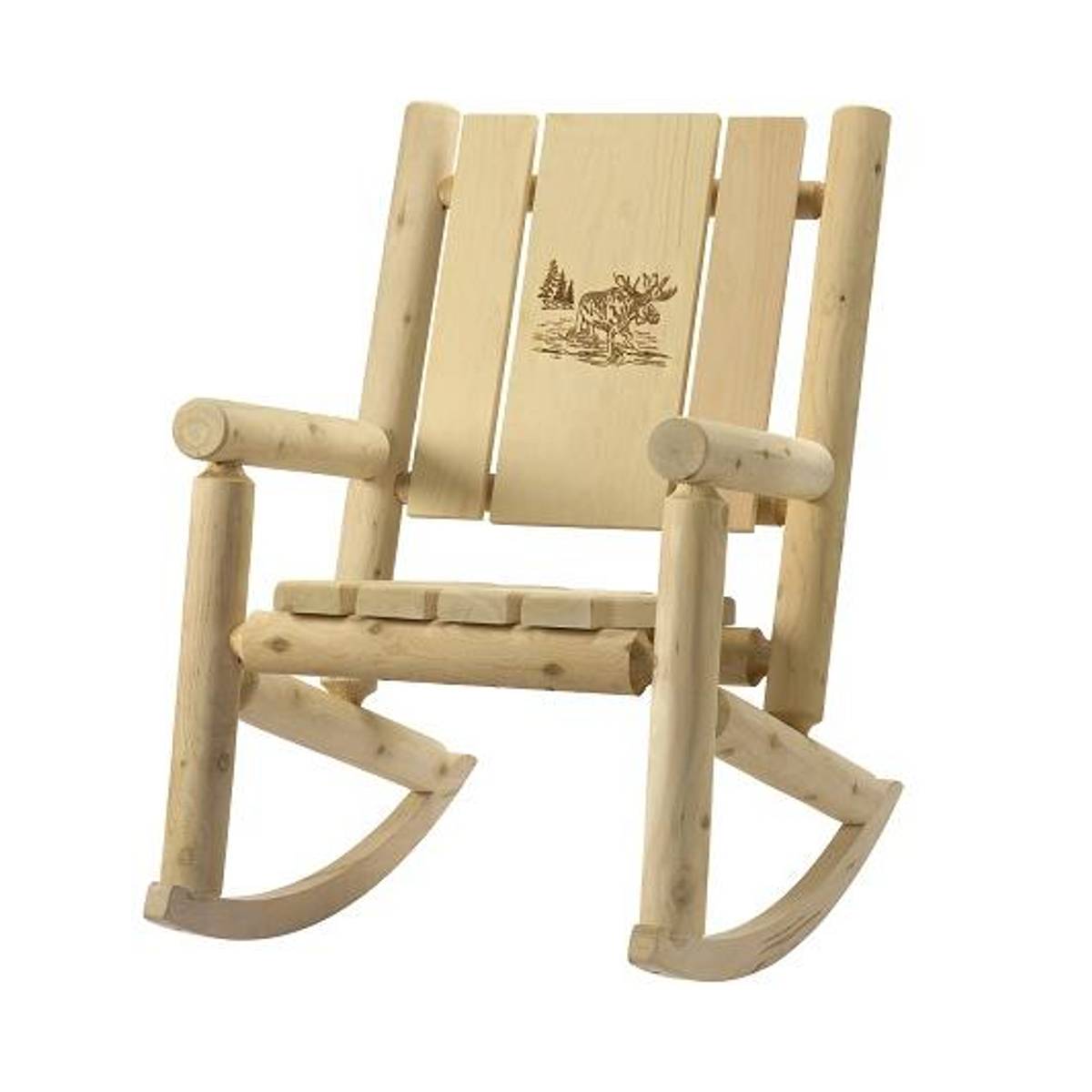 Moose Bay Log Gyngestol - ( 2 stk meier)