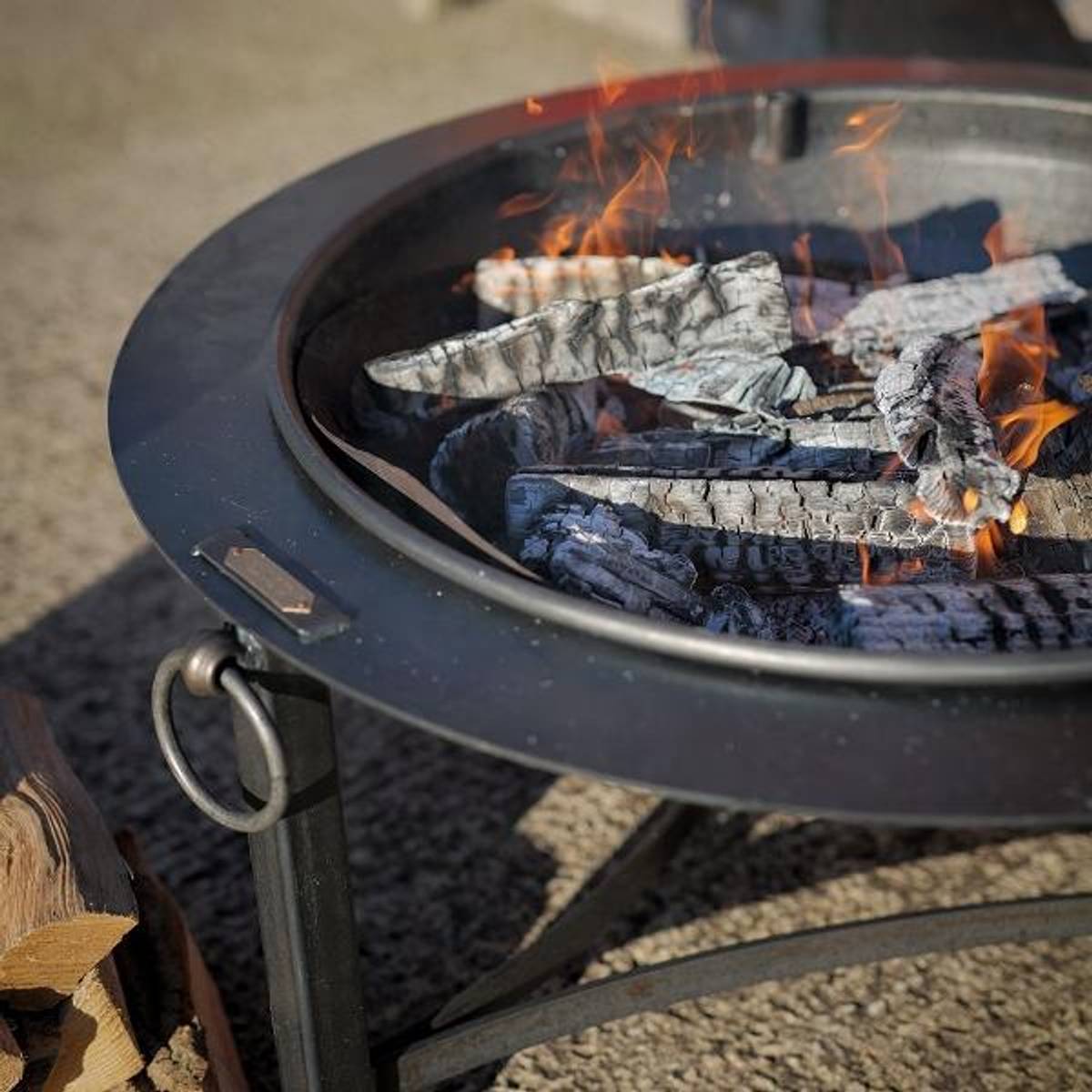 Saturn Bålfat - Stål - Kun 1 igjen på lager!