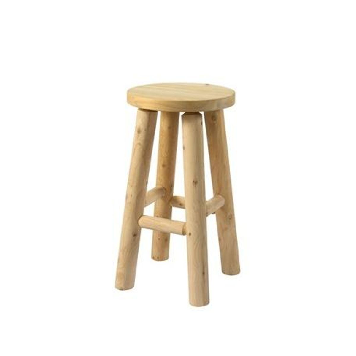 Lakewood Log Stool - få igjen på lager!