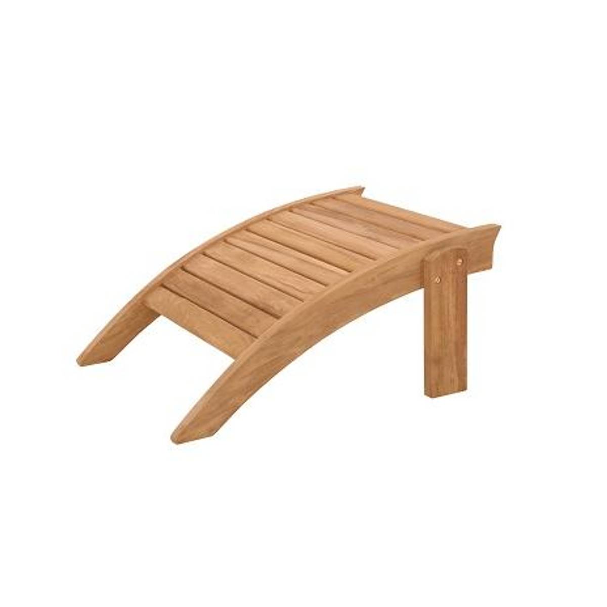 Newport Adirondack Ottoman - Teak - skammel til stol - Bestillingsvare