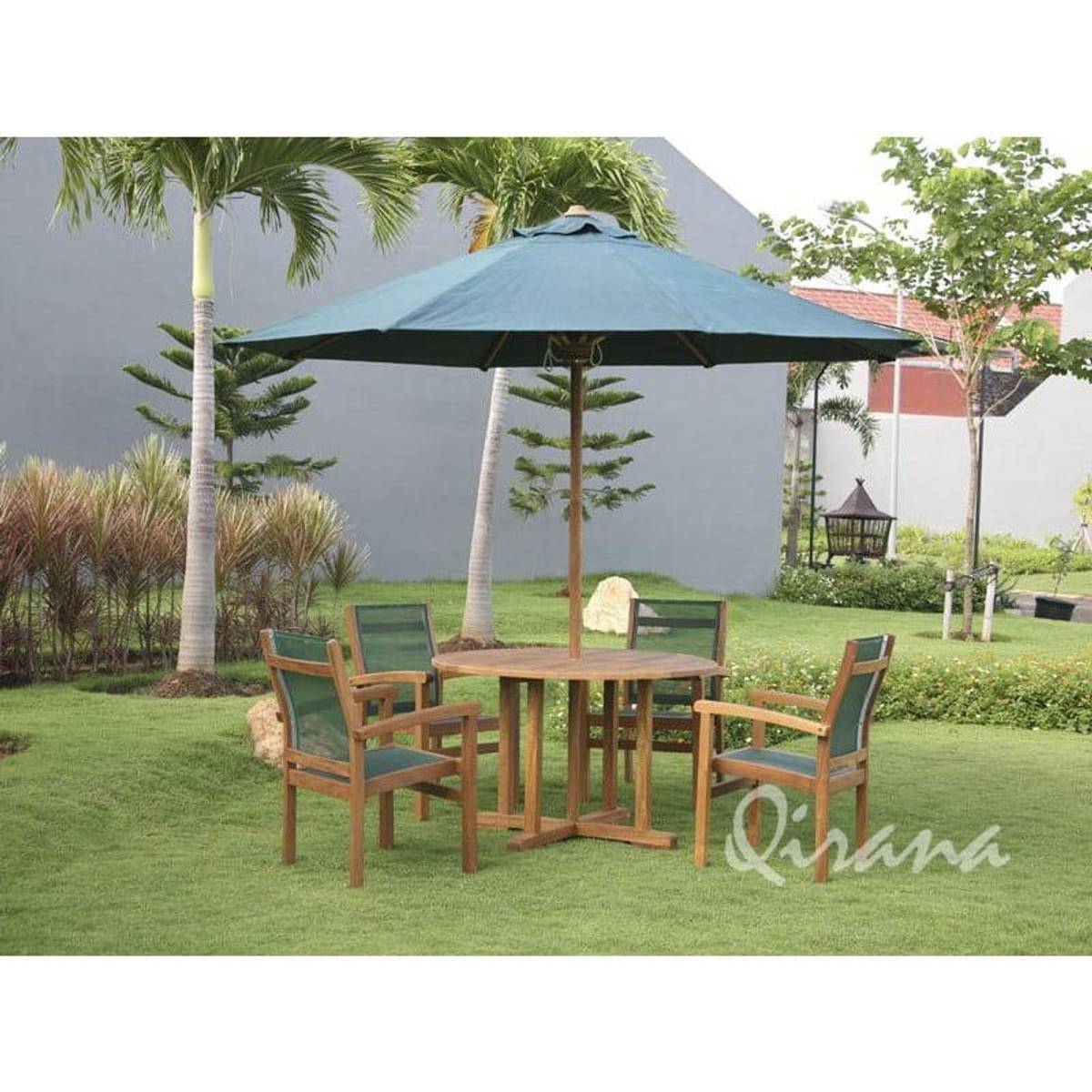 Bar Harbor - Teak - Batyline Grøn