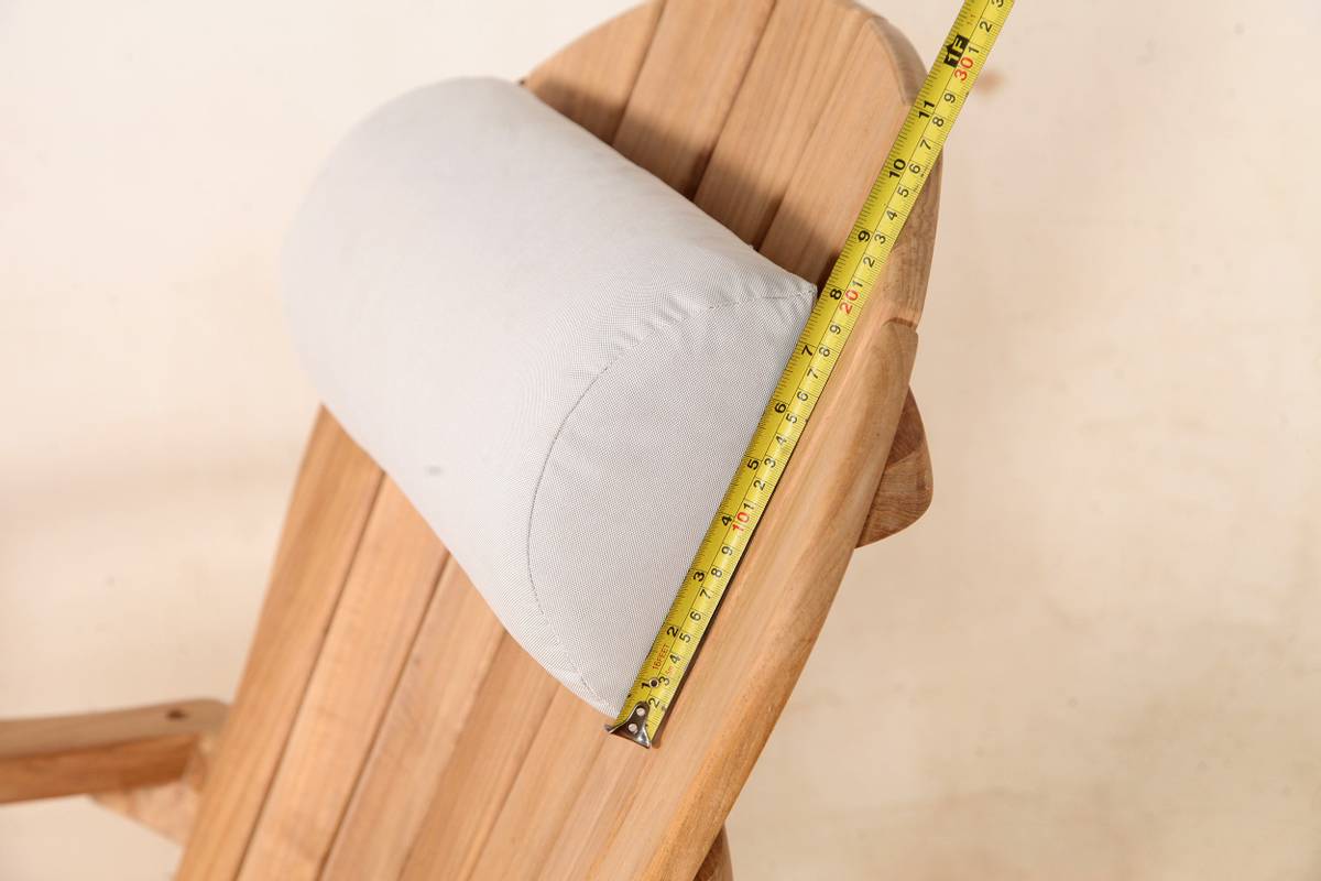 Luxe -Hodepute for Adirondack Stol