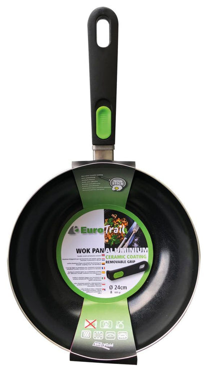 Wokpanne keramisk ø24 cm - Fritidsshoppen.nobobilcampingcampingvogn