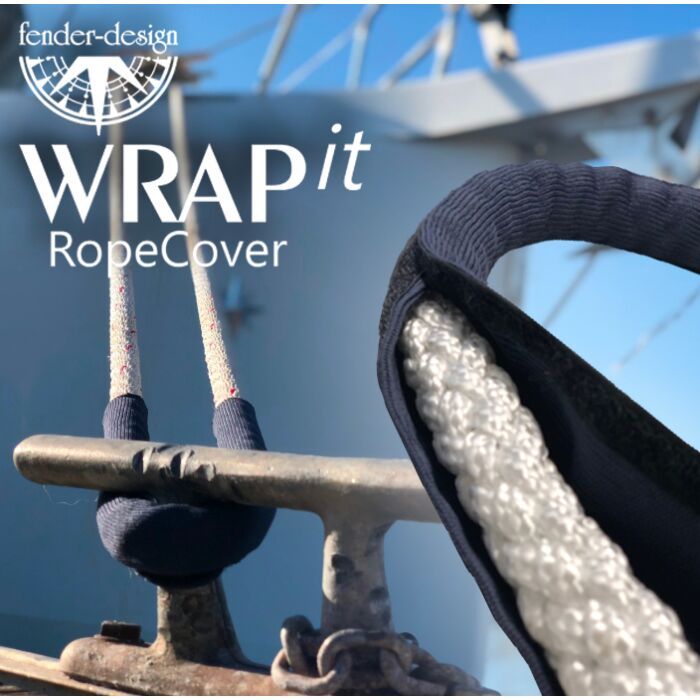 WRAPIT ROPECOVER - Ø12 - 30MM FENDER - DESIGN - Fritidsshoppen.nobåtbåtferiebåthjp
